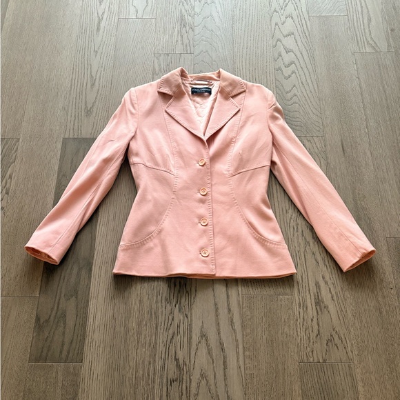 Dolce & Gabbana Jackets & Blazers - Dolce & Gabbana Fitted Button Blazer